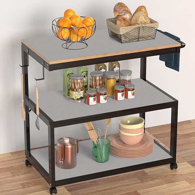 Shelf Liners for Kitchen Cabinets Non Adhesive Drawer Liner for Bathroom - Image 4