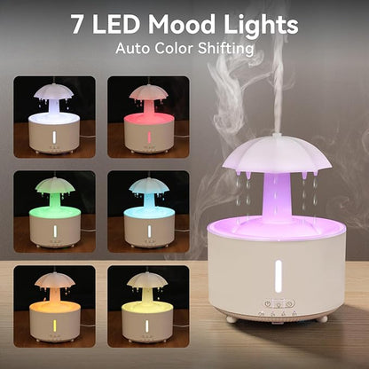 Missfly Aromatherapy Diffuser, Clouds and Cool Mist Humidifier, 360° Rotatable - Image 3