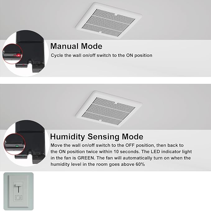 Tech Drive Bathroom Fan - Image 2