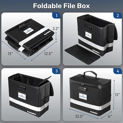 BlackSmith Fireproof Document Box - Image 6