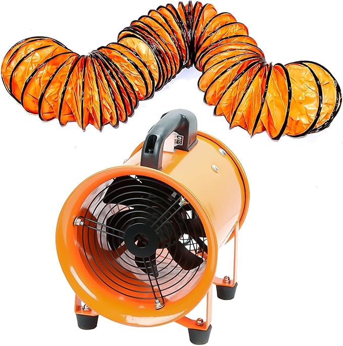 10-Inch High-Velocity Portable Utility Blower Fan, Industrial Exhaust Fan by Unknown