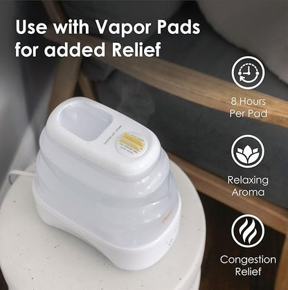 1 Gal. Warm Mist Collapsible Humidifier, Top Fill, - Image 6