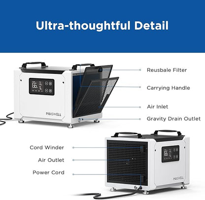 70 Pints Commercial Dehumidifier - Image 6