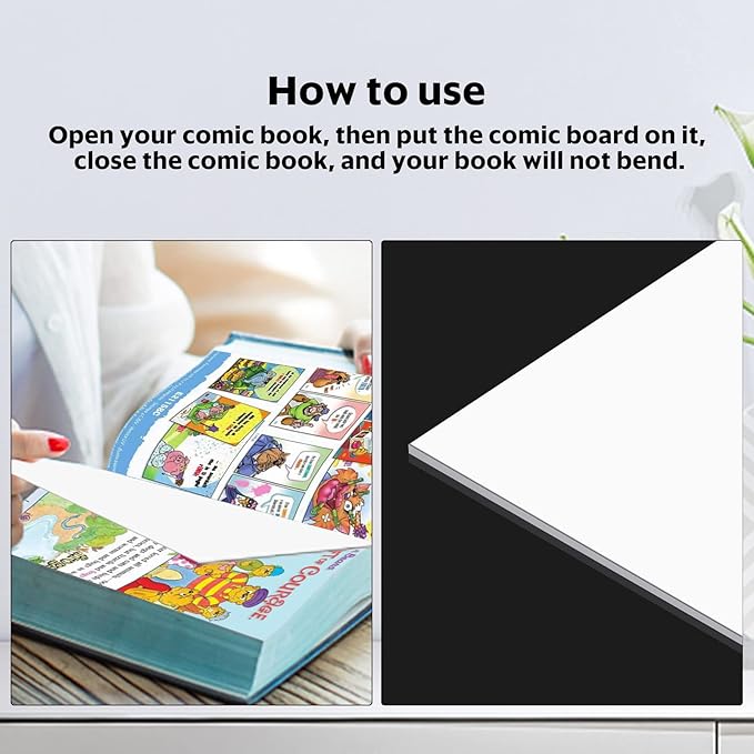 100 Comic Book Boards, Current Size Comic Book Boards, Acid-Free Backing Board - Image 5