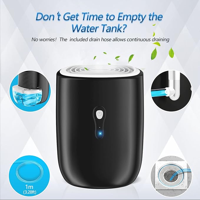 Dehumidifiers for Home 27oz Small Auto Shut off Dehumidifiers - Image 4