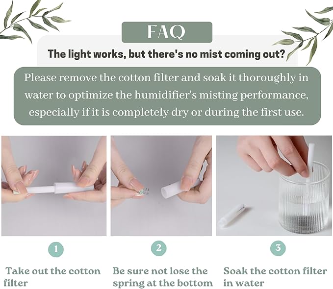 Lark Mini Humidifier. Portable Air Humidifier - Image 6
