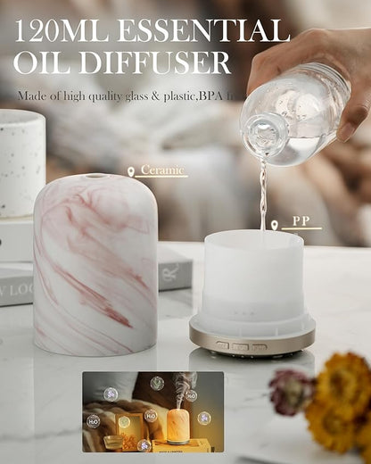 Essential Oil Diffuser – 2.4MHz Ultrasonic Aromatherapy Diffuser, Health Night - Image 6