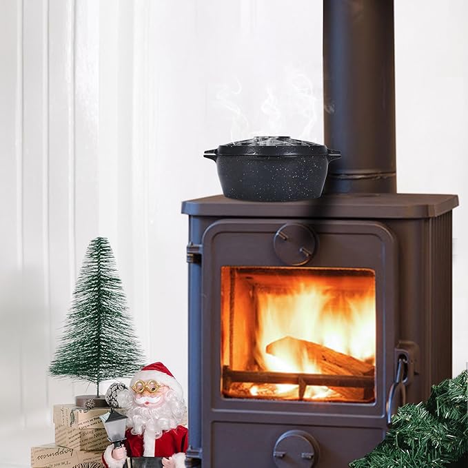 G Good Gain Wood Stove Steamer, Fireplace Humidifier, Cast Iron Humidifier - Image 7