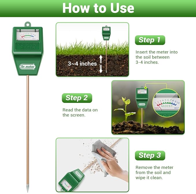 Soil Moisture Meter, Plant Water Meter - Image 3