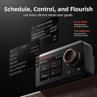Spider Farmer GGS Controller Kits, Smart Environmental Controller, Temp Humid - Image 2