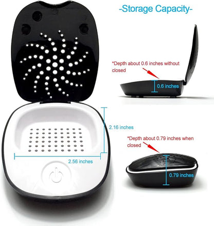 Portable USB Electric Dehumidifier Hearing Aid Dryer, Temperature Range 104-122 - Image 3