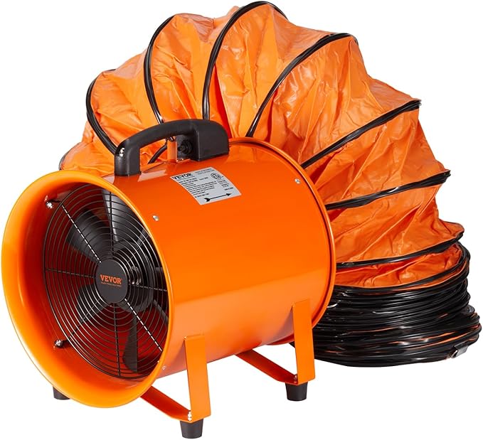 VEVOR Air Mover Blower Fan 12 Inch, 3198CFM 585W by VEVOR
