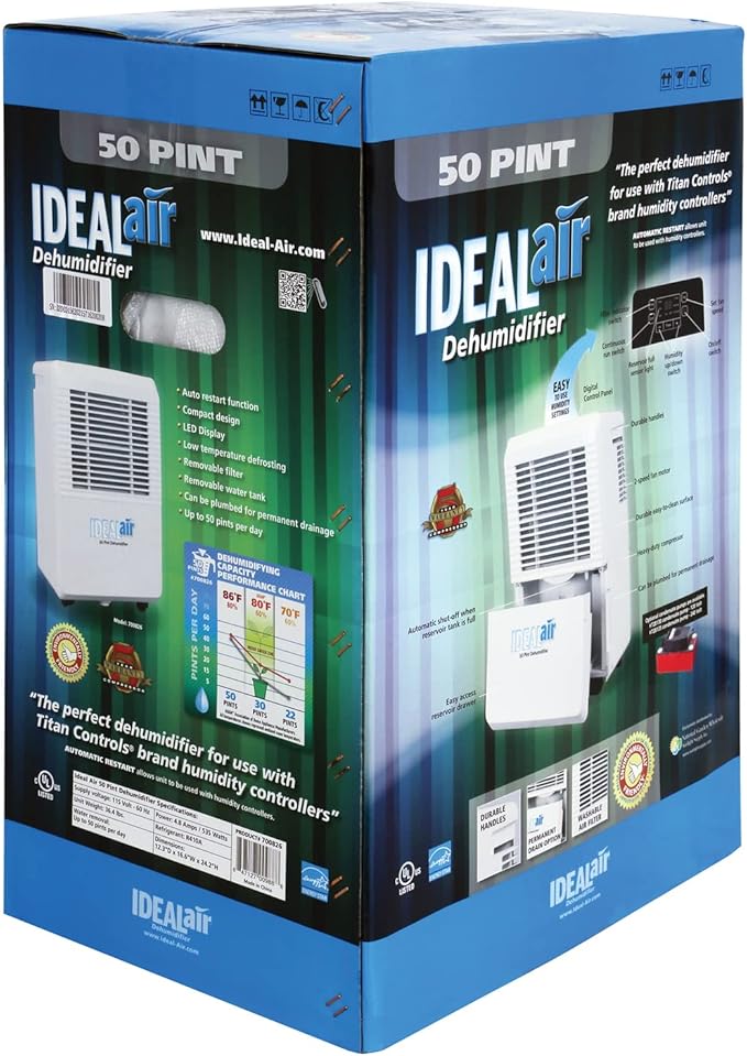 Ideal-Air Dehumidifier 30 Pint - Image 3