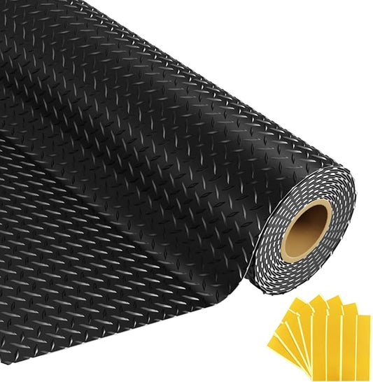 8x25 FT Garage Floor Mat, 2.8mm Thickened Flooring Roll by GrandroadAuto