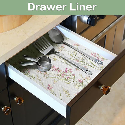 Shelf and Drawer Liner for Kitchen Cabinet, Non-Adhesive and Strong Grip - Image 6