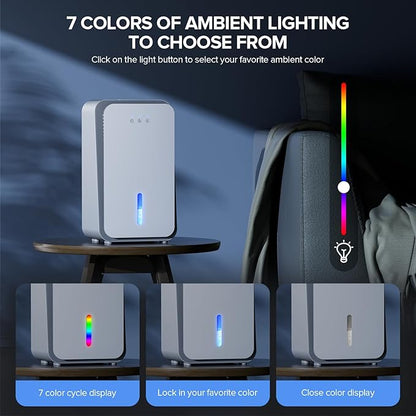 Dehumidifier for Home, 1000 sq.ft Dehumidifier - Image 4