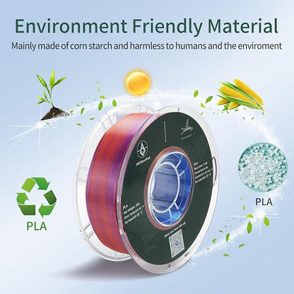 PLA 3D Printer Filament Bundle, Silk PLA Filament Dimensional Accuracy +/- 0.02 - Image 2