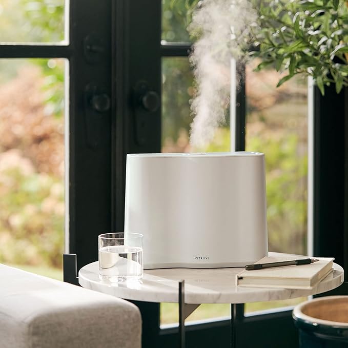 Vitruvi Cloud Bedside Humidifier, 24 Hr Run Time, 602ft Coverage, Large Home - Image 5