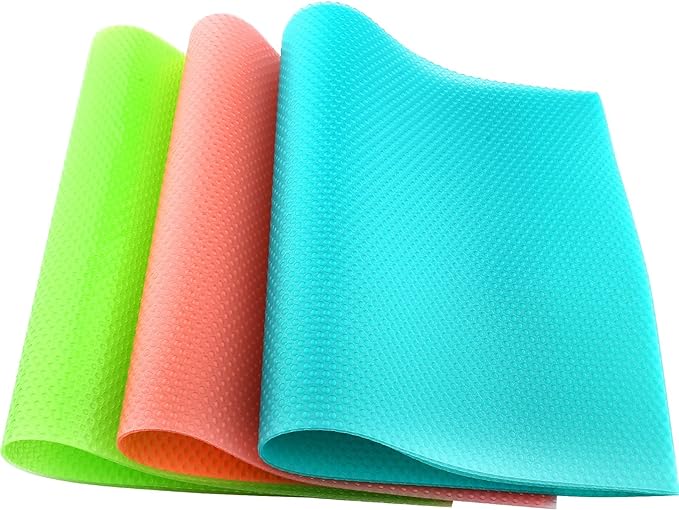 11 PCS Refrigerator Mats, EVA Refrigerator Liners by PSISO
