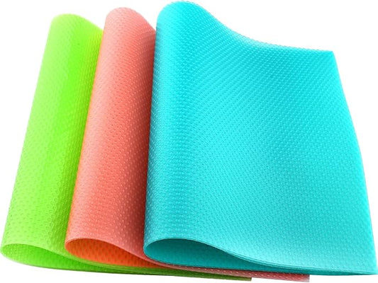 8 Pcs Refrigerator Liners, Fridge Liner and Mats Washable, Refrigerator Shelf by PSISO