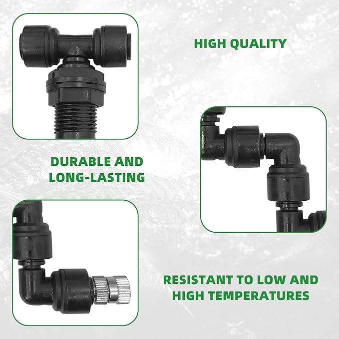 2 Pack Reptile Mister Nozzles, 1/4'' Reptile Misting Nozzles, Adjustable - Image 5