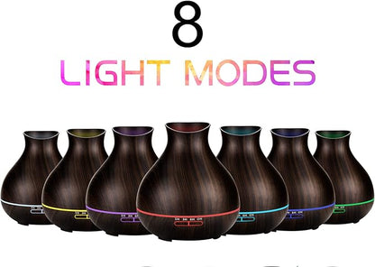 BZseed Aromatherapy Essential Oil Diffusers, Waterless Auto-Off, 7 Color LED - Image 3