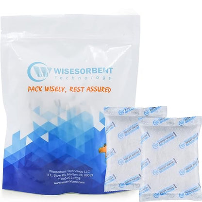 60 Packs 100 Gram Silica Gel Packets, Dessicant Beads Packets - Image 7