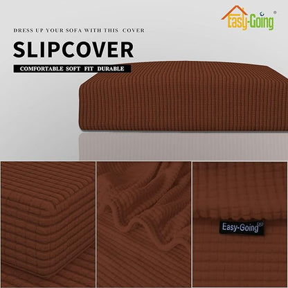 Easy-Going Stretch Loveseat Cushion Cover Sofa Cushion Furniture Protector Sofa - Image 4