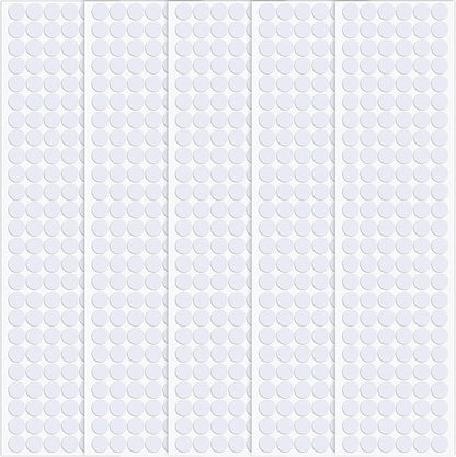 735 Pcs Small Felt Furniture Pads, Self-Adhesive EVA Foam Dot Circles, Round by Unknown