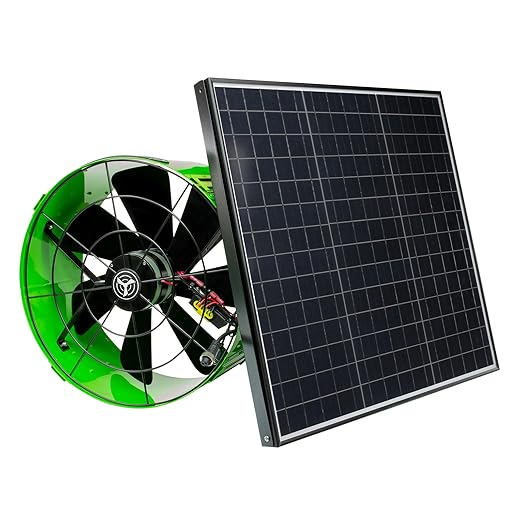 QuietCool AFG SLR-40 Solar Attic Fan by QuietCool