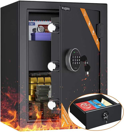 WASJOYE Fireproof Cabinet Safe Box by WASJOYEUS