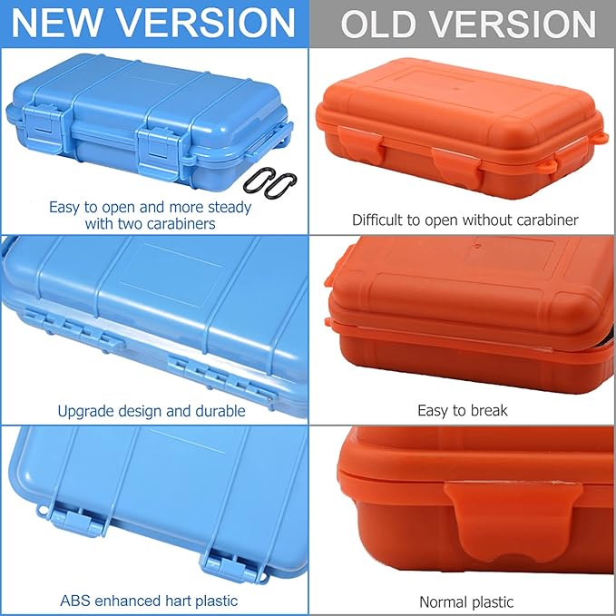 Ejoyous Waterproof Dry Storage Box, Waterproof Box Plastic Survival Container - Image 4