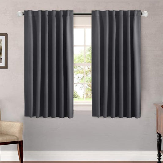 H.VERSAILTEX Blackout Curtains Thermal Insulated Window Treatment Panels Room by HVERSAILTEX