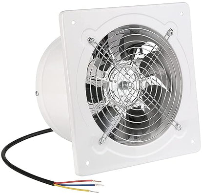 8 inch Exhaust Fan Wall Mounted Garage Ventilation Fan, 500CFM Metal Attic by Aydomer