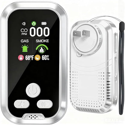 6-in-1 Carbon Monoxide Detector Combo by MakeyourLifeBetter