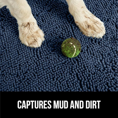 GORILLA GRIP SOAKSTOPPER Dog Door Mat, 60x36 Machine Washable Rug Absorbent - Image 3