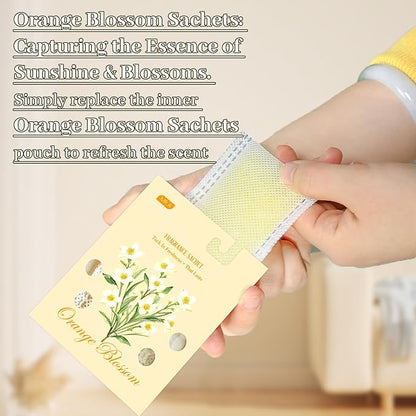 13 Packs Orange Blossom Scented Sachets - Image 2