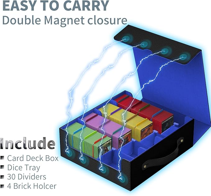 Trading Card Storage Box, Card Storages Boxes, MTG Deck Boxs, bulk card storage - Image 4