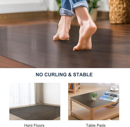 Area Mat for Hard Floors, Waterproof Non-Slip Plastic Rug, Splat Mat for Under - Image 4