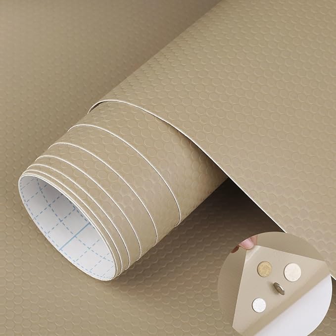 WochiTV Adhesive Shelf Liner 23.6 X 360 Inches Peel and Stick Kitchen Liner by WochiTV