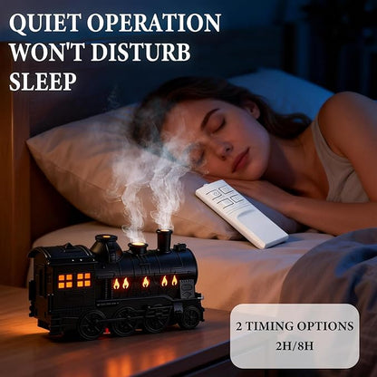Train Diffuser 300ML Essential Oil Diffuser Cool Mist Humidifier Aroma Diffuser - Image 6