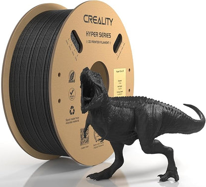 Official Creality Hyper PLA-CF Filament 1.75mm, High Speed PLA-CF 30-300mm/s 3D by Creality