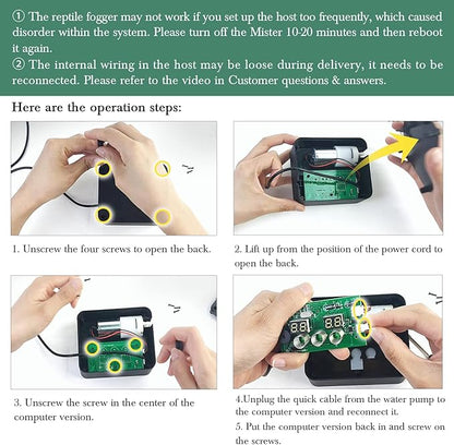 Reptile Fogger Automatic Reptile Mister Fogger - Image 8
