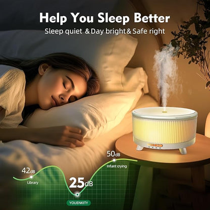 20-Hour Long-Lasting Aromatherapy, 500ML Large Essential Oil Diffuser: - Image 3