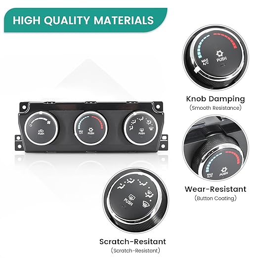 55056826AB A/C Heater Climate Control Module, Compatible - Image 2