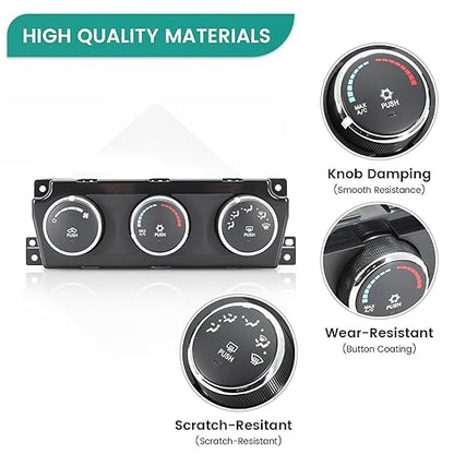 55056826AB A/C Heater Climate Control Module, Compatible - Image 2