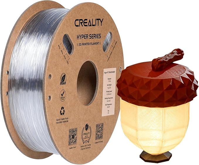 Creality Hyper PC Filament for 3D Printing, 3D Printer Filament by Creality