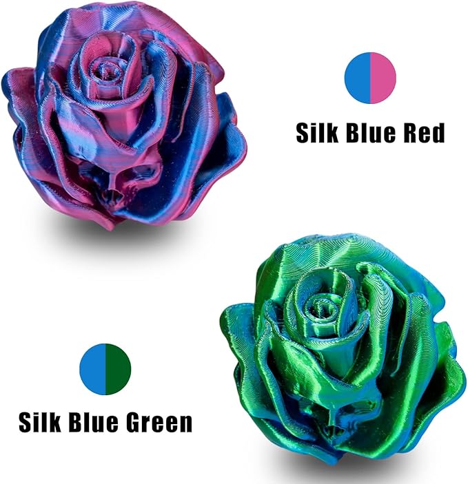 OVV3D 3D Printer Filament, PLA Filament 1.75mm Bundle, Dual Color Filament - Image 4
