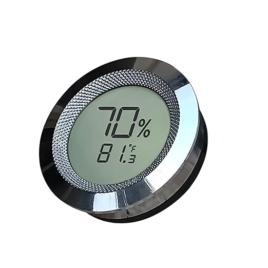 Prestige Import Group Round 2" Digital Hygrometer Thermometer by PrestigeImportGroup
