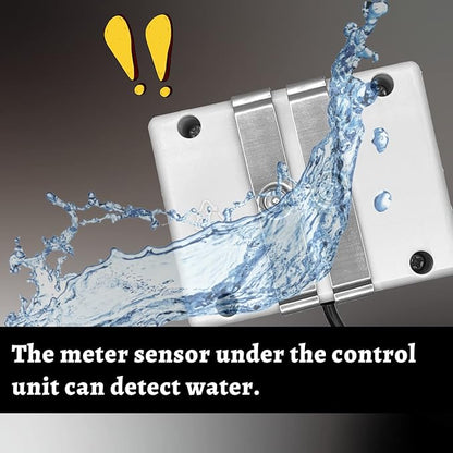 Water Leak Detector with Sensor Alarm, Power Insufficient Detection, Auto - Image 3